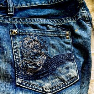 Red Camel new without tags, whiskered jeans. 36W 32L